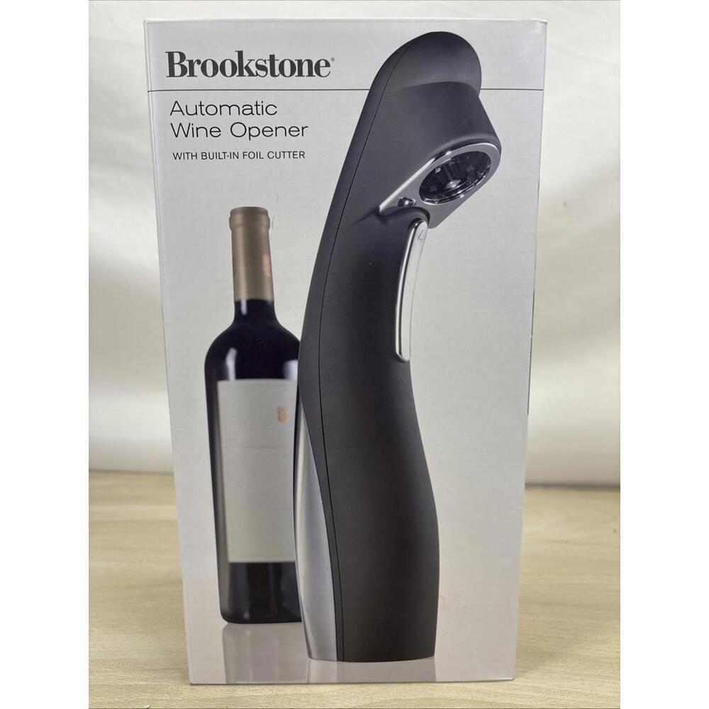 Brookstone Automatic Wine Opener with built inFoil Cutter